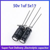 10pcs Rubycon imported aluminum electrolytic capacitor 50v 1uf 5x11 ruby yxf 1uF 50V high frequency 5*11 Electrical Circuitry Parts