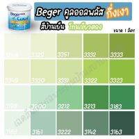 โปรโมชั่น+++ Beger สีเขียวตอง คูลออลพลัส กึ่งเงา (ขนาด 1L) สีทาบ้าน เบเยอร์ สีบ้านเย็น สีเบเยอร์ สีเบเยอร์คูล ราคาถูก อุปกรณ์ ทาสี บ้าน แปรง ทาสี ลายไม้ อุปกรณ์ ทาสี ห้อง เครื่องมือ ทาสี