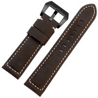 ▶★◀ Suitable for Panerai retro strap handmade strap PAM111 441 crazy horse leather retro watch