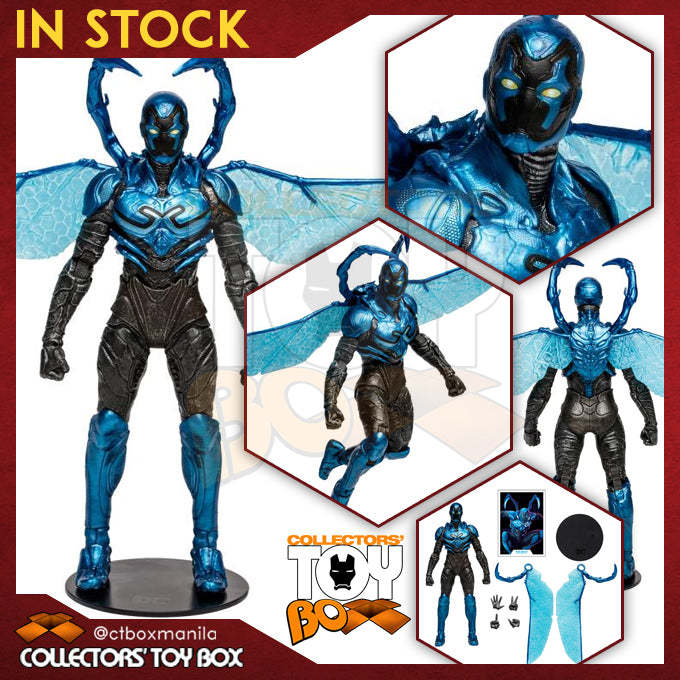 McFarlane Toys DC Multiverse Blue Beetle - Blue Beetle (Battle Mode) 7-In  Action Figure