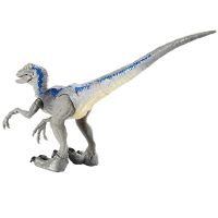 Velociraptor Blue Dinosaurs Toy Classic Toys for Boys Animal Model Movable Jaw Action Figure Without Retail Box