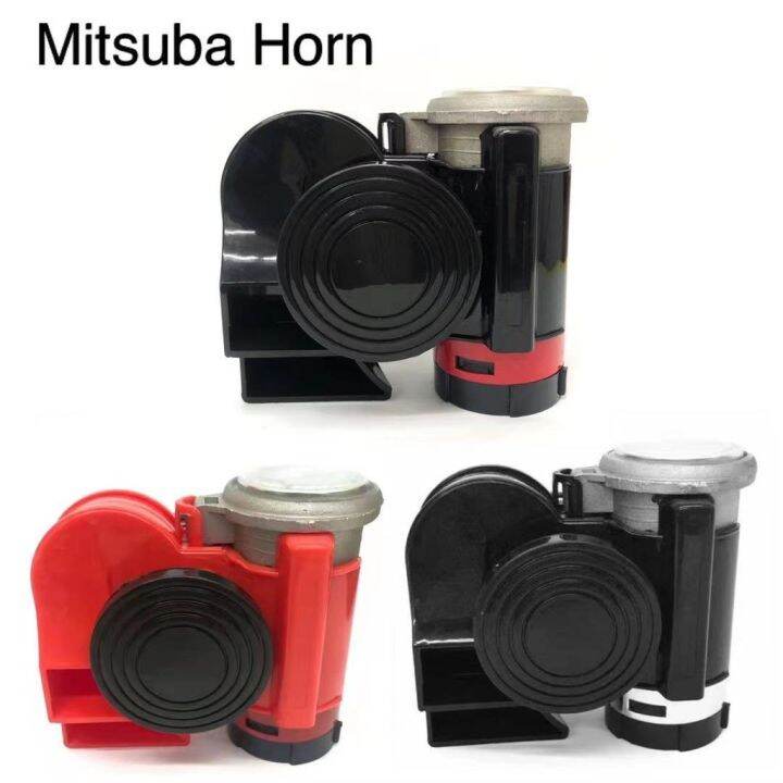 OAPC UNIVERSAL LOUD DUAL TONE CAR SNAIL COMPACT AIR HORN SUPER LOUDLY