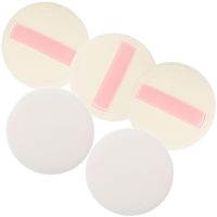 5 Pcs Body Puff Powder Makeup Puff Portable Facial Pads Cosmetics Flocking Women Loose Blender Breathable Tools