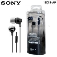 【DT】hot！ Original SONY MDR-EX15AP 3.5mm Earbuds In-ear Earphones Hands-free With Mic xiaomi huawei sony mobile phone