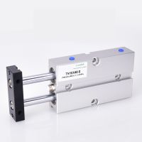 MM-Tn25 Tda25 Double Action Pneumatic Air Cylinder Bore 20mm Dual Rod Cylinder Tn25-20 Tn25-30 Tn25-40 Tn25-50 Tn25-100 Tn25-300