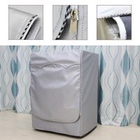 Full shading Sunscreen Washing machine cover Roller Dust Proof Cover Washing Machine Protective Dust Front Load Wash Dryer M-XL