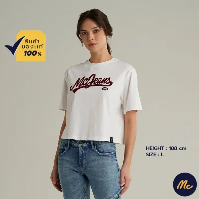 Mc JEANS เสื้อยืดแขนสั้นผู้หญิง MTTZ64610