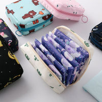 Girls Tampon Storage Bag Sanitary Pad Pouch Napkin Cosmetic Organizer Waterproof Women Makeup LipsticHolder Travel Portable Case