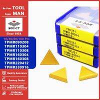 ZCCCT 10/30/60 / 100Pcs TPMR 090208 110304 110308 160304 160308 220412 330916 คาร์ไบด์แทรกเครื่องกลึง CNC เครื่องมือกลึง