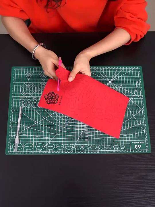 Paper Cuttings Chinese style pattern characteristic handmade Paper