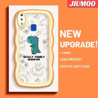 JIUMOO เคสสำหรับ VIVO Y91 Y95 Y91i การ์ตูน Little Monster ดีไซน์ใหม่ Colour ชายแดนคลื่นกันกระแทกแบบใสนิ่มเคสมือถือเคสซิลิกาเจลโปร่งใสลายกล้องถ่ายรูปฝาครอบป้องกันสร้างสรรค์