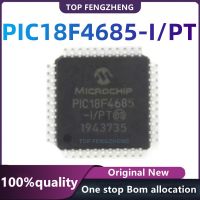 100% Baru Asli PIC18F4685-I/PT TQFP44 Chip Mikrokontroler 8-Bit