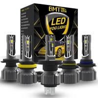 [ANYA Auto Parts] BMTxms 2X สูง Bright Auto H4 H7 LED ไฟหน้า H8 H9 H11 H16JP 9005 HB3 9006 HB4 H10 9012 Canbus ไม่มีข้อผิดพลาดฟรีหลอดไฟหมอก