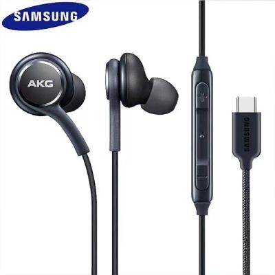 หูฟัง Samsung AKG Note10 EO IG955 In-Ear Headphone Jack Type-C  หูฟังแบบเสียบหู   ใช้ได้กับ Samsung Galaxy note10/note10+ S20 A60 A80 A90 Huawei Xiaomi OPPO VIVO Meizu smartphone รับประกัน 1 ปี
