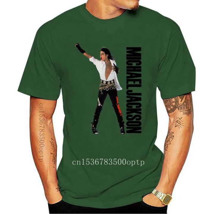 Michael Jackson Mens T-Shirt - Bad Photo Image King of Pop Over