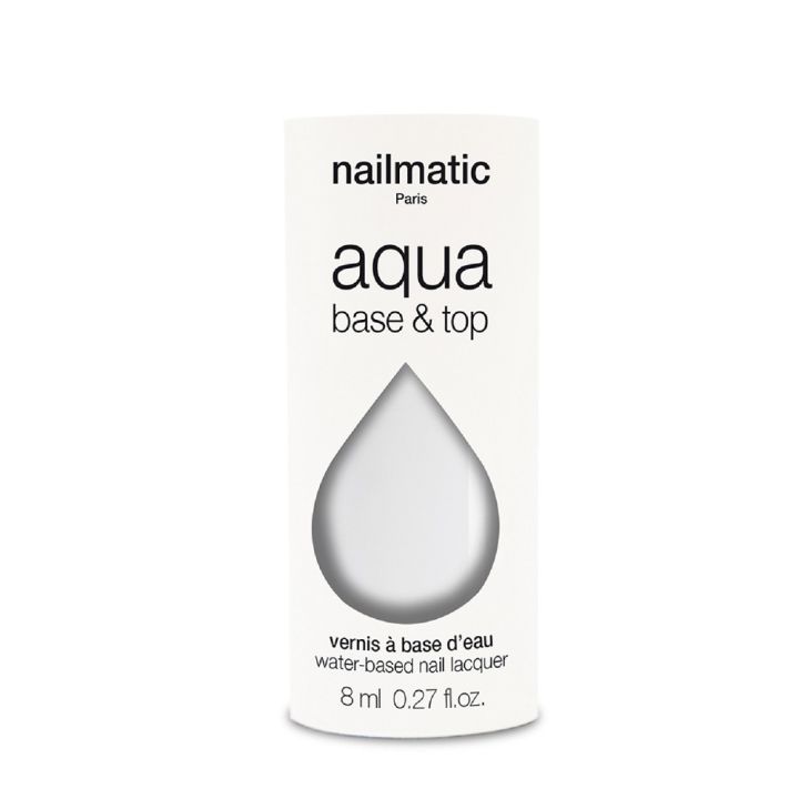 น้ำยาเคลือบเล็บสูตรน้ำสำหรับคุณแม่และลูกสาว-nailmatic-water-base-amp-top-coat-2-in-1-aquanail