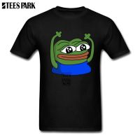 Tops Hipster Hypers Pepe Hype MEME Graphic T Shirts Mens Short Sleeve black