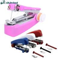 Portable Hand-Held Sewing Machine Mini Clothes Fabric Portable Pocket