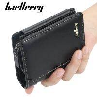 【CW】☽✈  New Leather Men Wallets Short Desigh Card Holder Male Purse Fashionable Multi-card Slot 3 Fold Coin