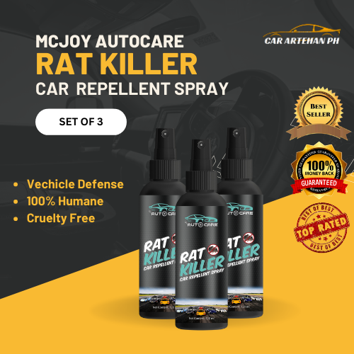 SET OF 3 MCJOY Auto care Car Engine Rat Killer / Repel Mice / Anti Rat