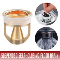 Seal Anti-odor Bathroom Inner Core Sewer Pest Control Toilet Floor Drain Anti Overflow Magnetic Levitation Toilet Deodorant Traps Drains