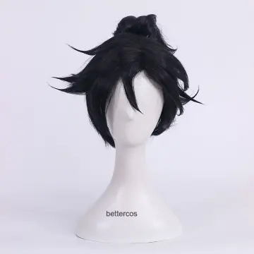 Dororo Hyakkimaru Long Black Ponytail Cosplay Wigs