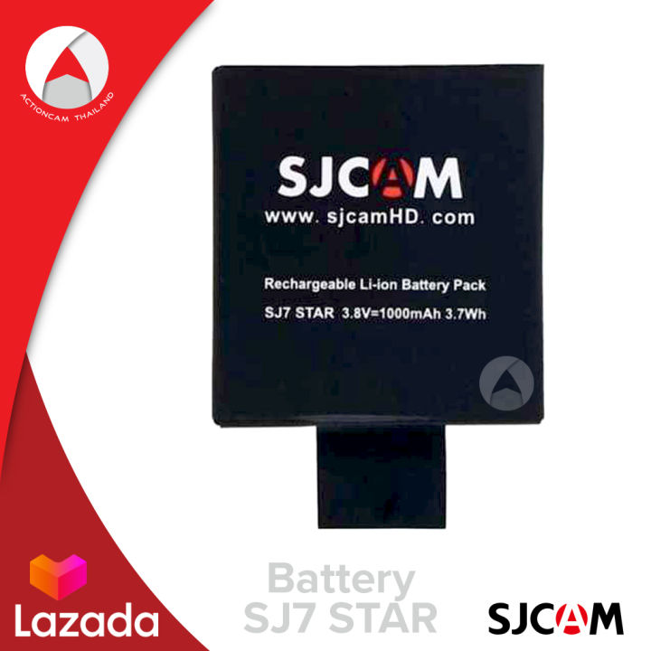 sjcam-battery-1000-mah-for-sj7-star-อุปกรณ์กล้อง-อุปกรณ์เสริม-กล้อง-action-camera-กล้องแอคชั่นแคม-กล้องแอคชั่น-action-cam-กล้องแอคชั่น-camera