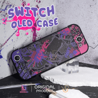 [GeekShare™] TPU+PC OLED CASE เคส Tidal Current สาดสี splatoon Nintendo Switch OLED สุดแนว เคสแยก 3 ชิ้น geekshare