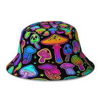 [hot]Spring Summer Psychedelic Magic Bucket Hats for Boys Girls Streetwear Cute Mushrooms Fisherman Hats Travel Bob Femme Gorro