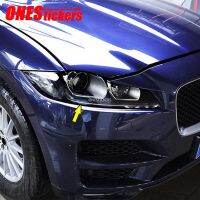 For Jaguar F-Pace X761 XE X760 XF X260 E-PACE XJ X351 F-Type X152 Car Accessories Headlights HD TPU Smoked Black Protector Film