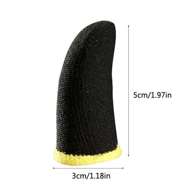 【jw】ஐ❄◑  Cover Breathable Game Controller Sleeve Pubg Sweat Proof Non-Scratch Thumb Gloves C7AB