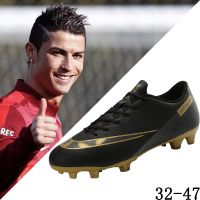 fg รองเท้าสตั๊ด cr7 ใส่เล่นฟุตซอล ฟุตบอล ไซซ์ 32-47