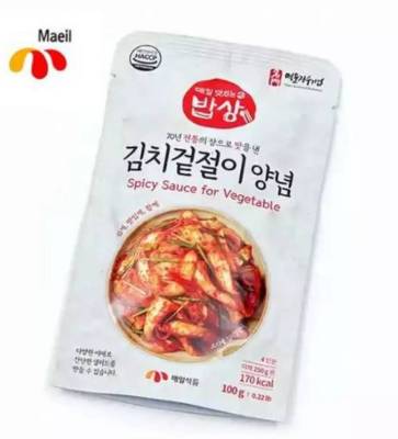 ซอสทำกิมจิ 김치겉절이양념 maeil original  spicy sauce for vegetable 100g