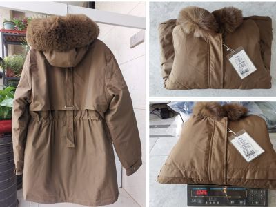 M-3XL Winter Women Parka 2023 Fashion Long Coat Wool Liner Hooded Parkas Slim Fur Collar Jacket Warm Snow Wear Padded Clothes