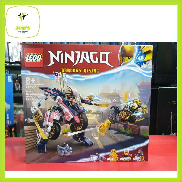 Lego Ninjago 71792 Soras Transforming Mech Bike Racer 2023 Lazada Ph