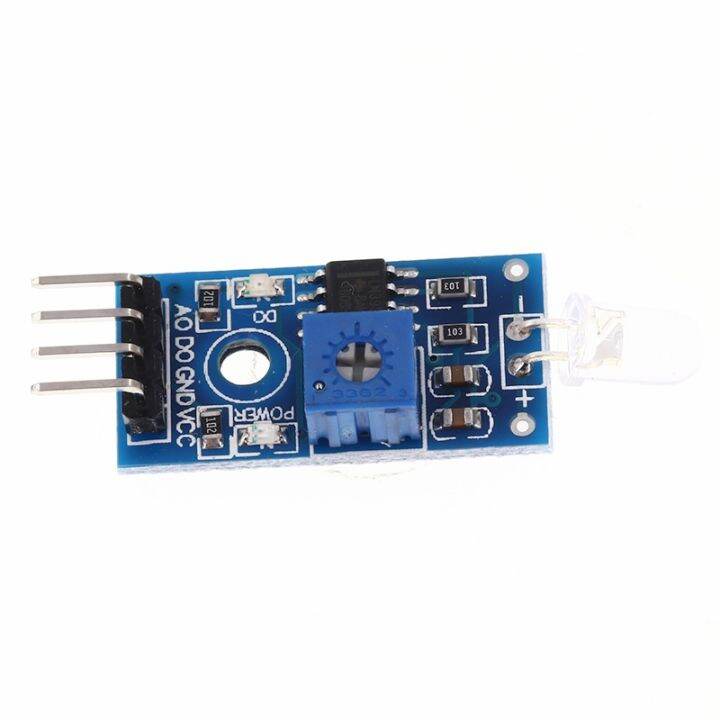 【cw】 4 Photodiode Module Brightness Detection Photoelectric Car Board 