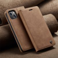 High Quality Flip Case For iPhone 13 12 11 14 Pro Max 14 Plus XR XS X Premium Leather Foldable Flip Magnet Card Slot Stand Cover