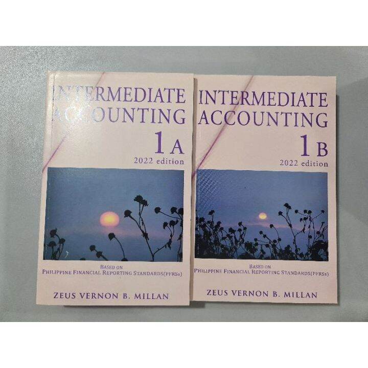 Intermediate Accounting 1A 1B 2022 Edition By Millan Lazada PH