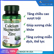 Cao hơn đẹp hơn với viên uống hổ trợ tăng chiều cao Nature s Bounty