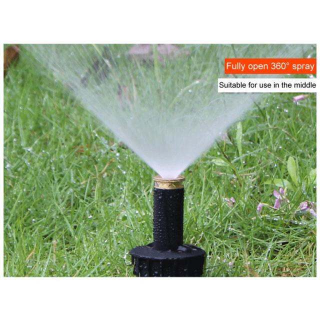 90-360 Degree Pop Up Sprinklers Plastic Lawn Watering Sprinkler Head ...