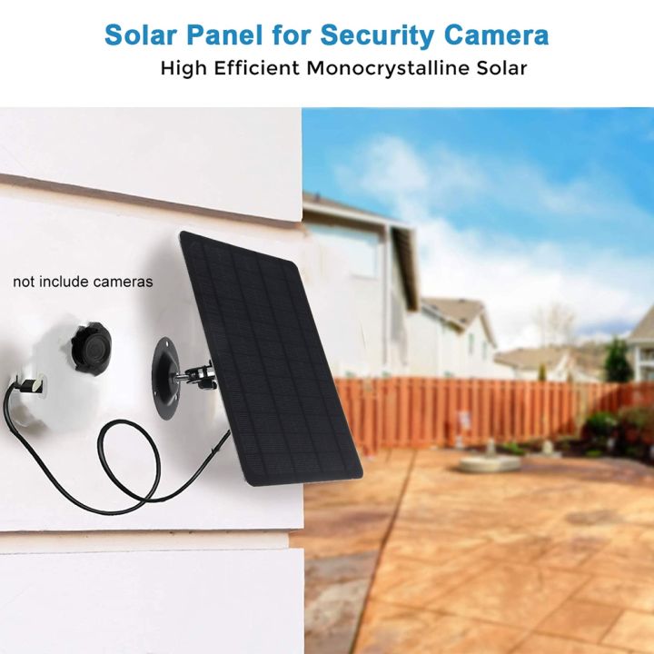 5v-20w-solar-panels-micro-usb-charger-outdoor-3-meters-cable-ipx6-waterproof-ip-cctv-security-surveillance-camera-monitor-power