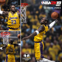 Model โมเดล ของแท้ 100% NBA 2K19 McFarlane นักบาส Lebron James เลอบรอน เจมส์ Basketball บาส นักบาสเก็ตบอล 20th Anniversary 23-Yellow Jersey Ver Original from Japan Figure ฟิกเกอร์ Anime ของขวัญ Gift อนิเมะ การ์ตูน มังงะ Doll ตุ๊กตา คอลเลกชัน manga