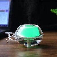 CRYSTAL Humidifier เครื่องพ่นควันเพิ่มความชื้นเรืองแสงได้ใส่น้ำหอมเพิ่มความชื่นและกลิ่นหอมในห้อง