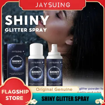 New Hair Body Glitter Spray Sparkly Shimmery Glow Face Highlighter