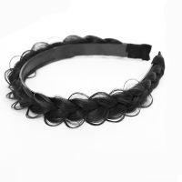 【CC】 Hair Bands Fishbone Braid Lazy Wig Twist Headband Hairpin Bohemia Fashion Non-slip Headdress Bridal AccessoriesTH