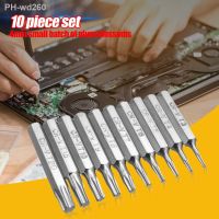 10pcs Plum Blossoms Screwdriver Bit Professional 4mm Torx Screwdriver Bits Set Hand Tool for Repairing Mobile Computer