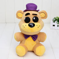 25cm FNAF Golden Freddy foxy Bonnie Chica Sister Location stuffed doll cupcake Freddy Fazbear plush toys