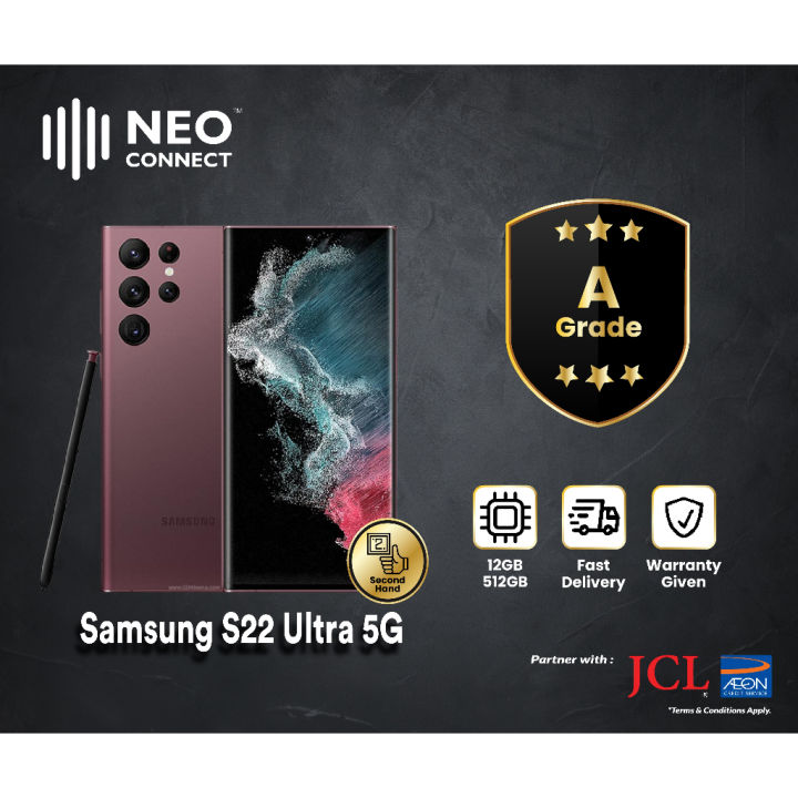 Samsung Galaxy S22 Ultra 5G SM-S908B/DS 128/256/512GB/1TB Unlocked
