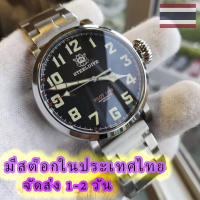 มีสต็อกในประเทศไทย นาฬิกาผู้ชาย นาฬิกาทางการ SteelDive 1903 Automatic NH35 Pilot watch, C3 Green Super Luminous, 200m waterproof