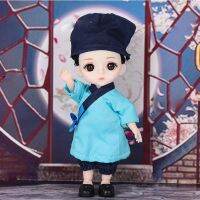 (Popular toys) 16เซนติเมตรตุ๊กตาจีนโบราณ H Anfu เสื้อผ้าชุด1/8 BJD กับผ้าโพกศีรษะเทพนิยายตัวละครของเล่นแบบพกพาสำหรับสาวของขวัญ